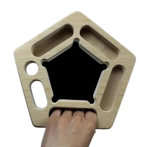 Wooden Hangboard – Portable Grip Trainer