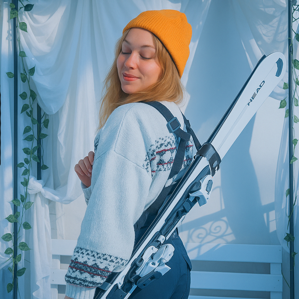 Ski Carrier – Carry Your Skis Like a Pro with Ease and Comfort