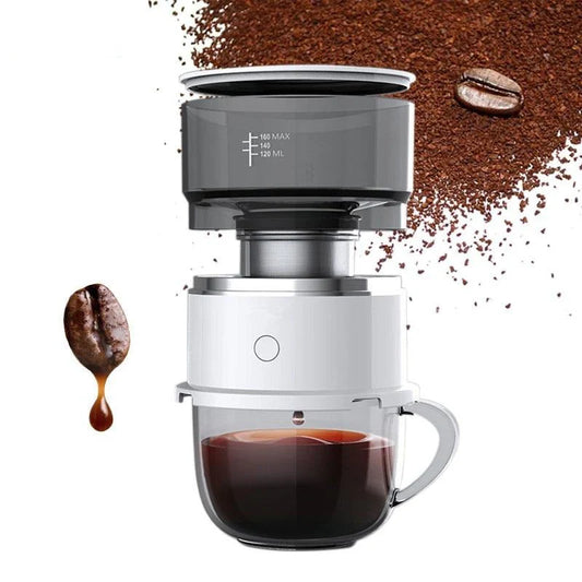 Smart Mini Coffee Maker – Portable Automatic Brewing Machine for Coffee & Tea