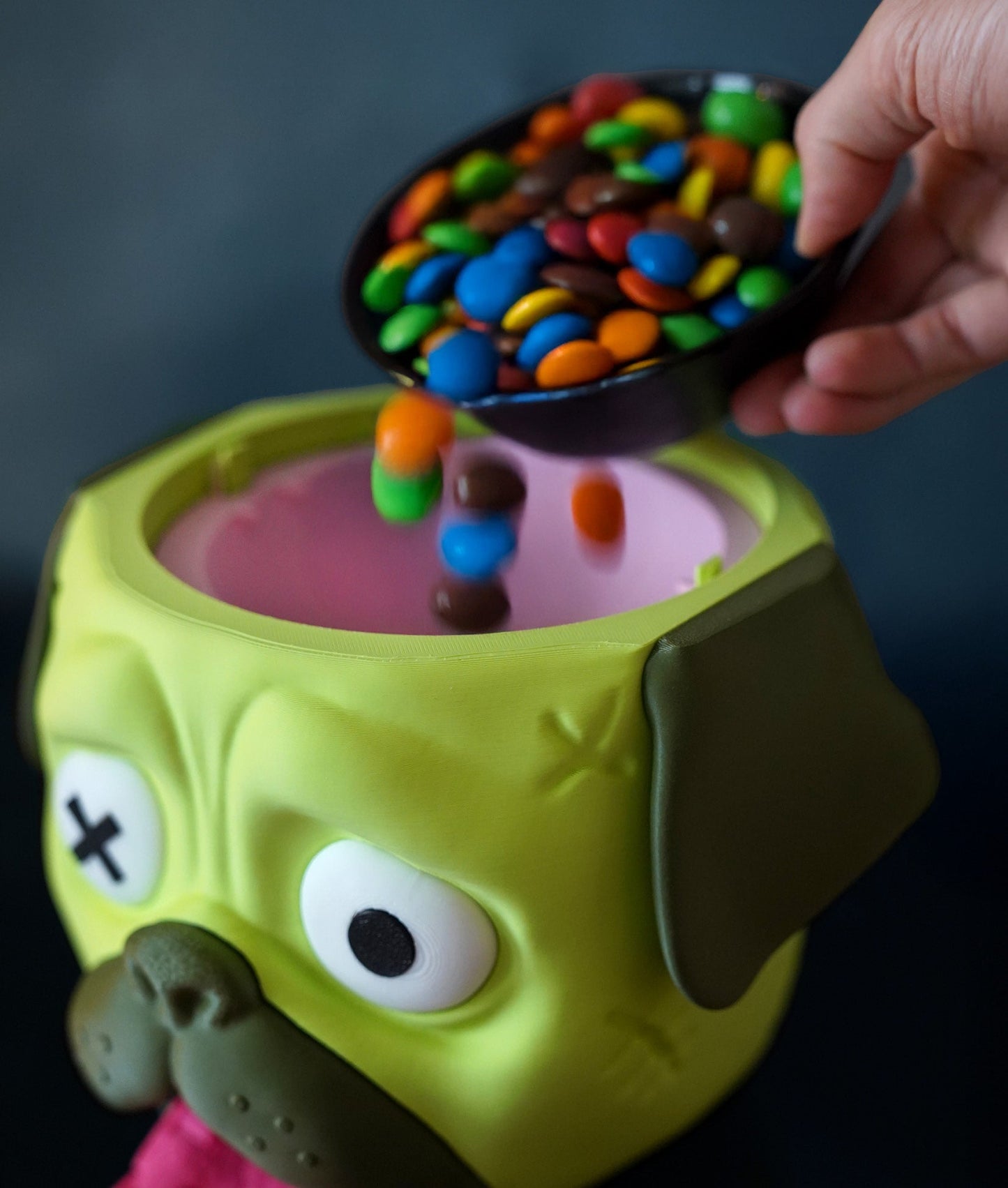 Candy Crawler Pug – The Spooky, Sweet & Hilarious Treat Dispenser