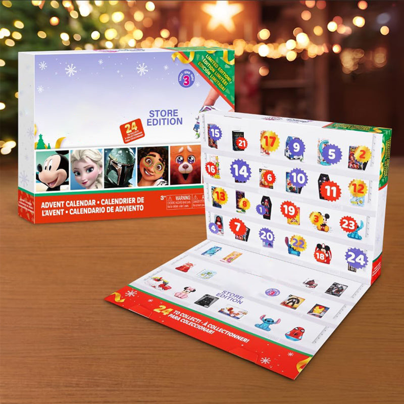 24 Days Christmas Advent Calendar – Mini Figurine Toy Set | Fun Holiday Gift for Kids Ages 3+
