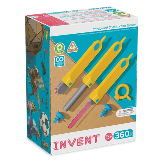Cardboard Construction Tool Set– Creative Building Kit for Students