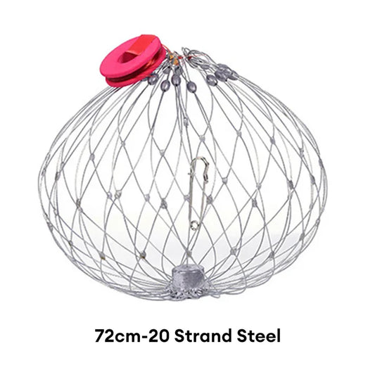 Automatic Shrimp and Crab Trap – Durable Stainless Steel Catcher for Shrimp