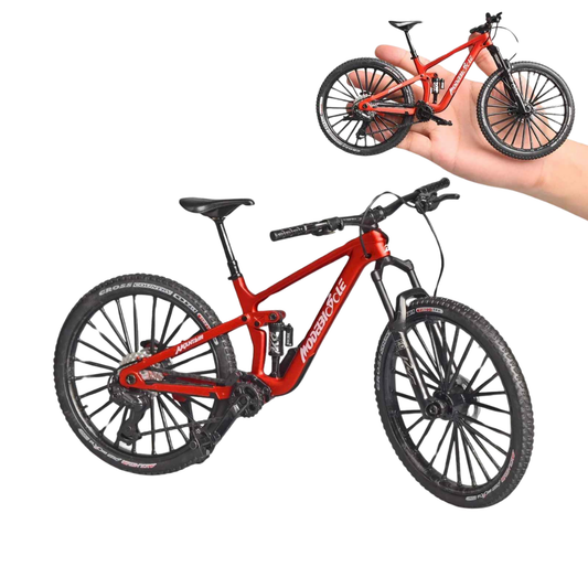 Mini Enduro Bike Model – Realistic 1:6 Scale Collectible with Functional Parts