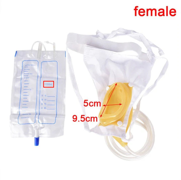 Elderly Male Urine Collector – Bedridden Care & Walking Assistance | Leak-Proof Design for Comfort and Dignity