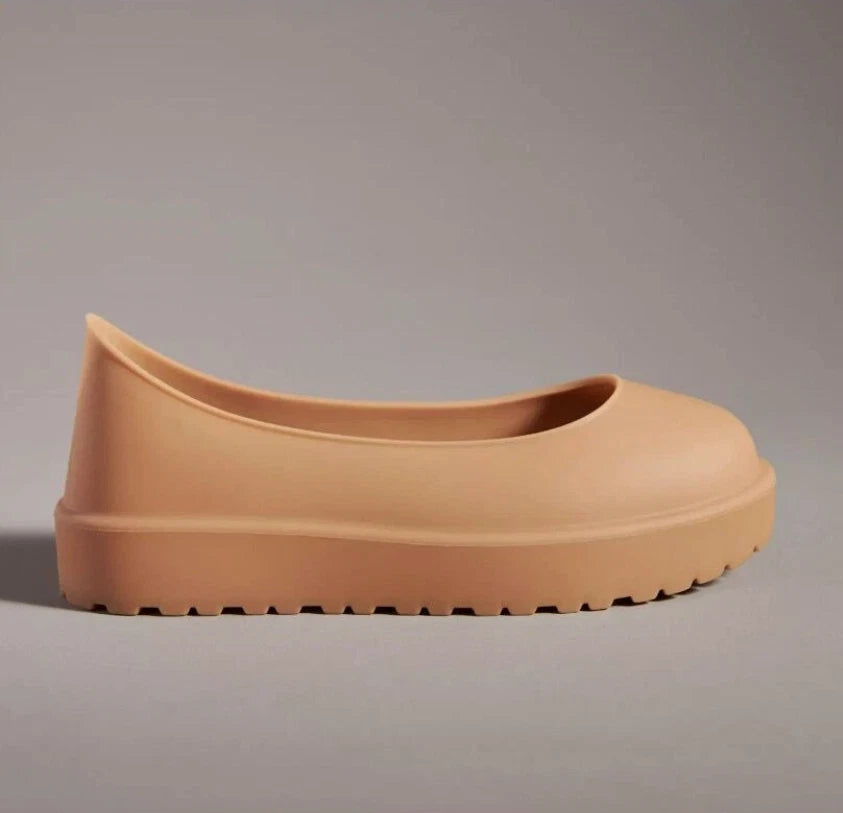 Waterproof Rubber Boot Covers for Women – Slip-On Rain Shoe Protectors