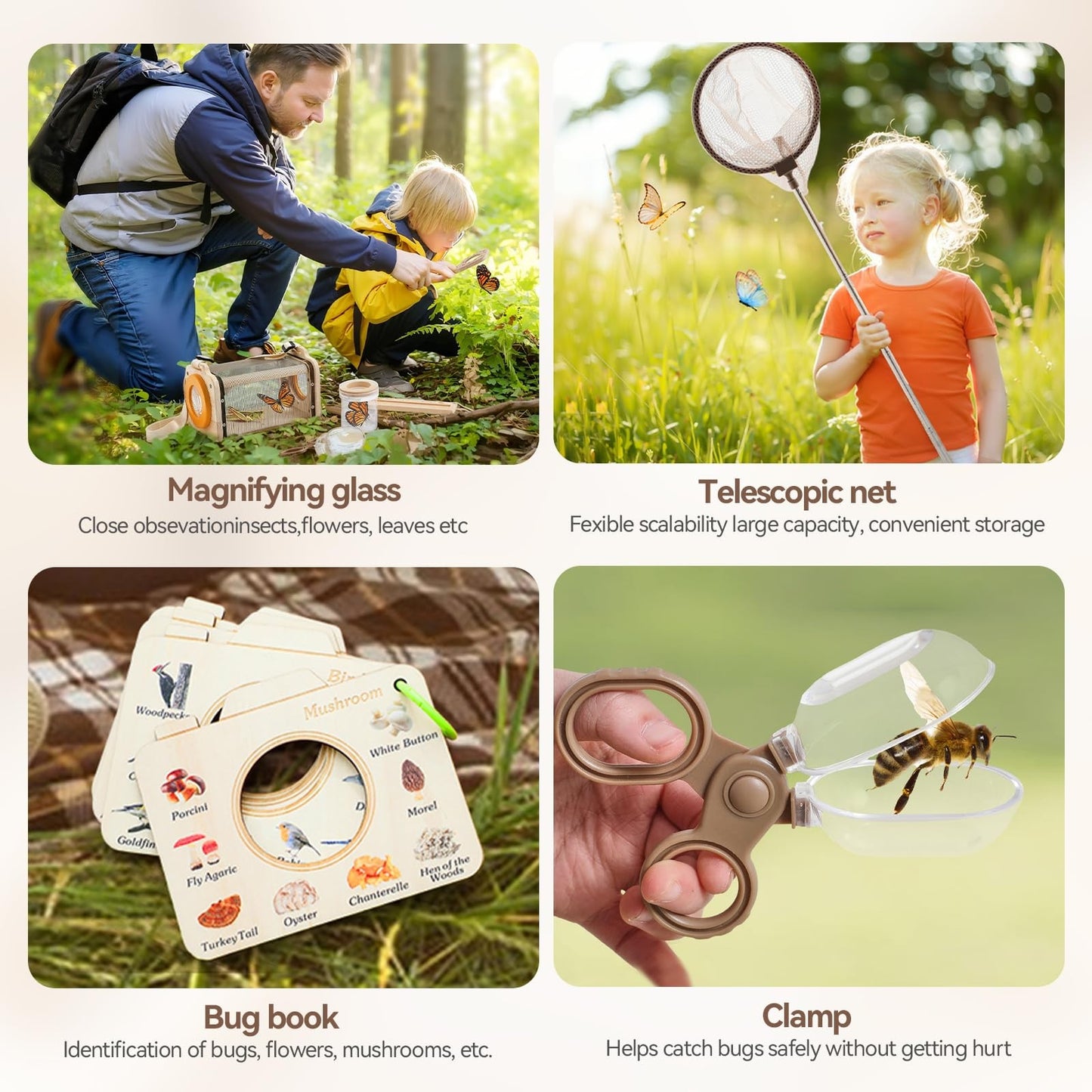 Children's Adventure Kit – 10-Piece Bug Catching Set for Outdoor Exploration