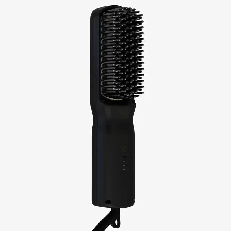 2-in-1 Beard Straightener – Ionic Heating Brush for Men’s Grooming