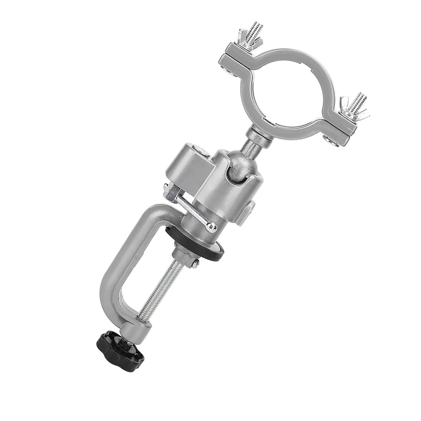 Universal Aluminum Alloy Electric Drill Stand – Sturdy Clamping for Precision Drilling