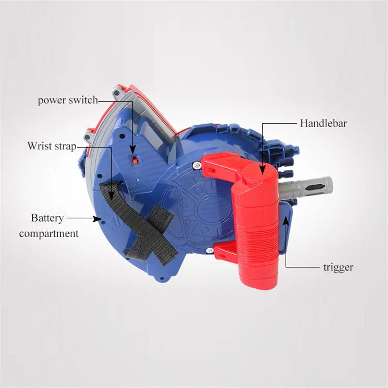 Shield Toy Gun – Soft Bullet Shooter Prop