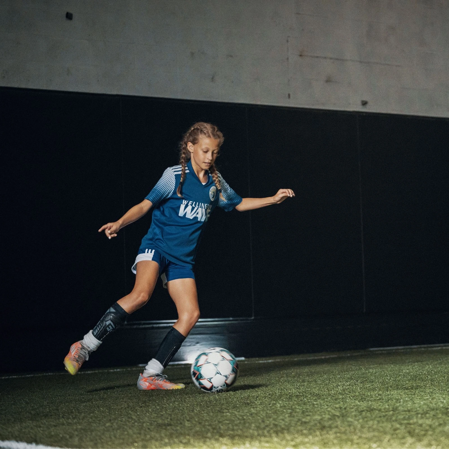 Soccer Shin Guards with Integrated Sleeve –  Impact Protection