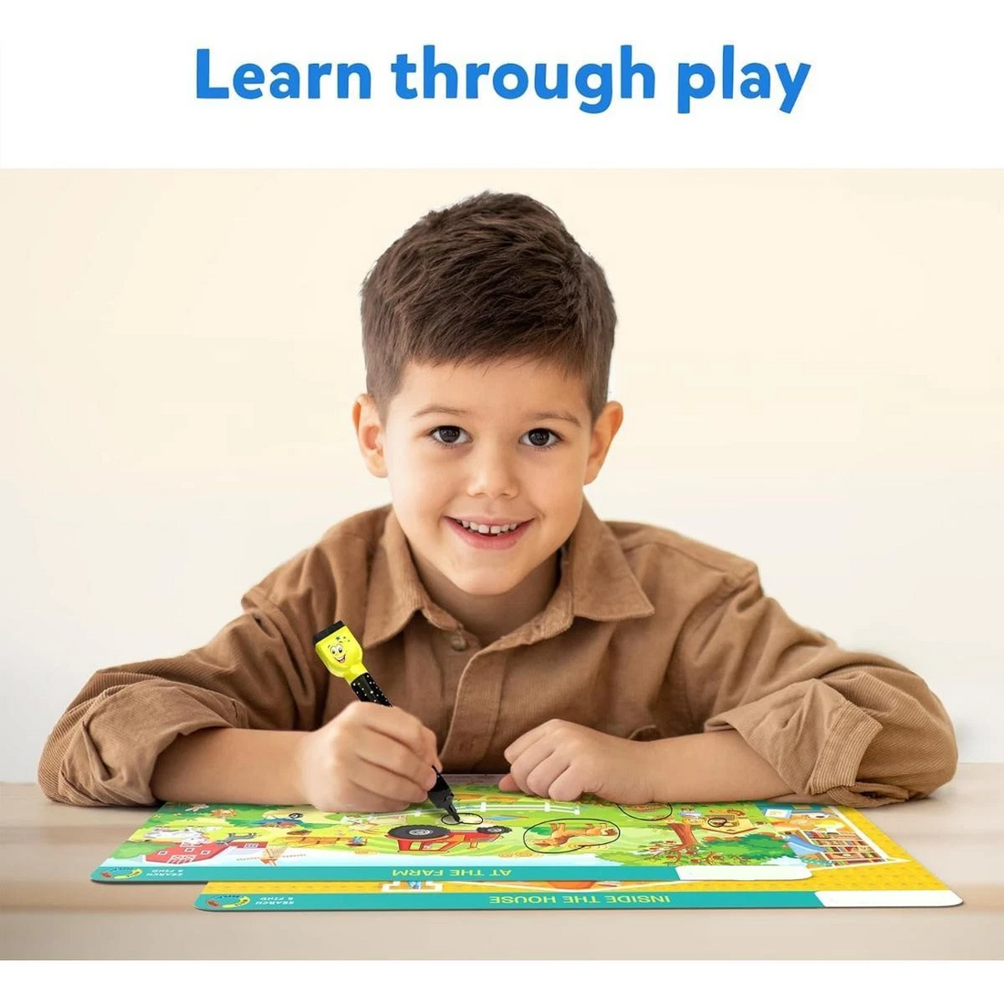 Write & Wipe Activity Mat Set – 6 Double-Sided Reusable Mats