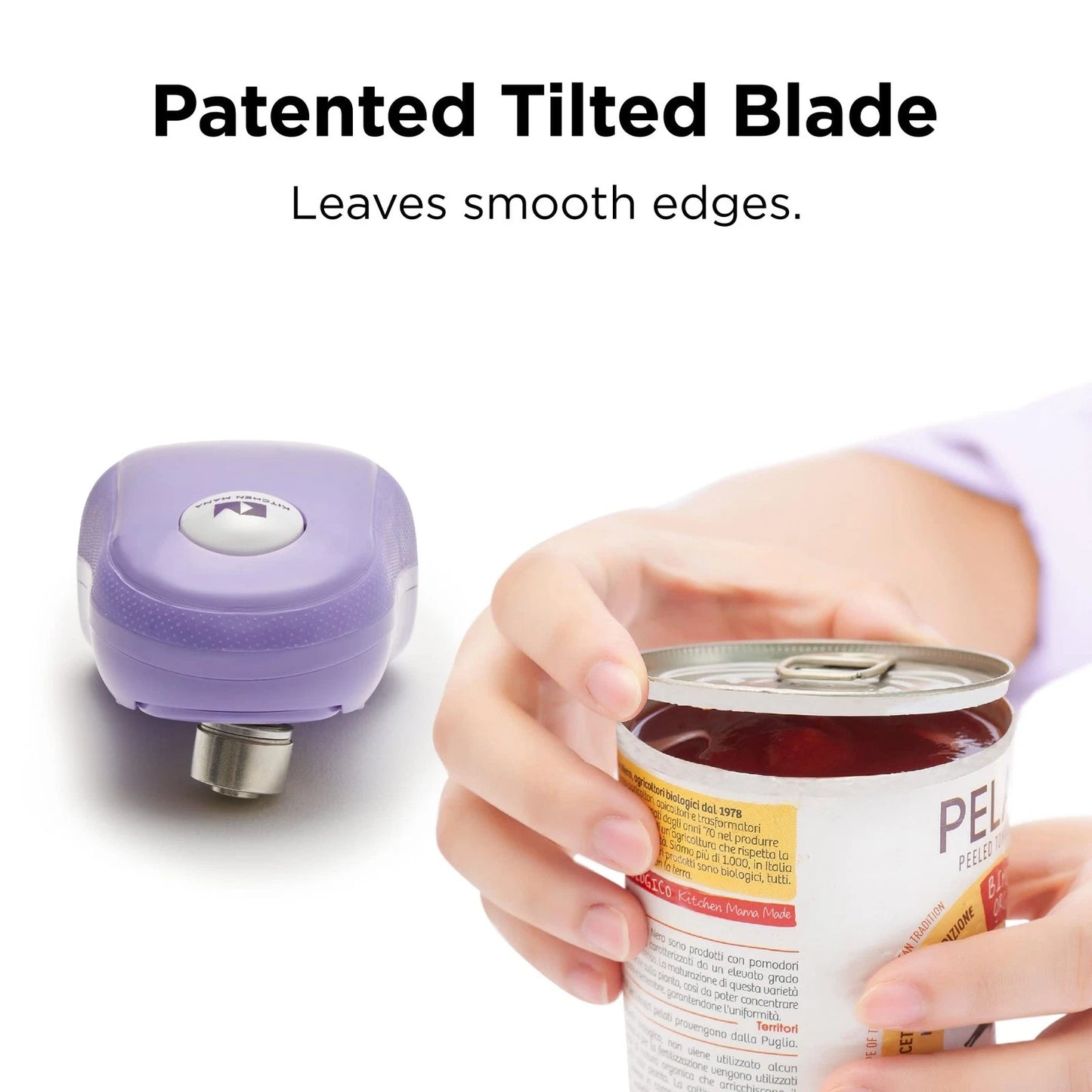 One-Touch Electric Can Opener – Effortless Can Opening | Automatic Cutting | Perfect for Every Kitchen