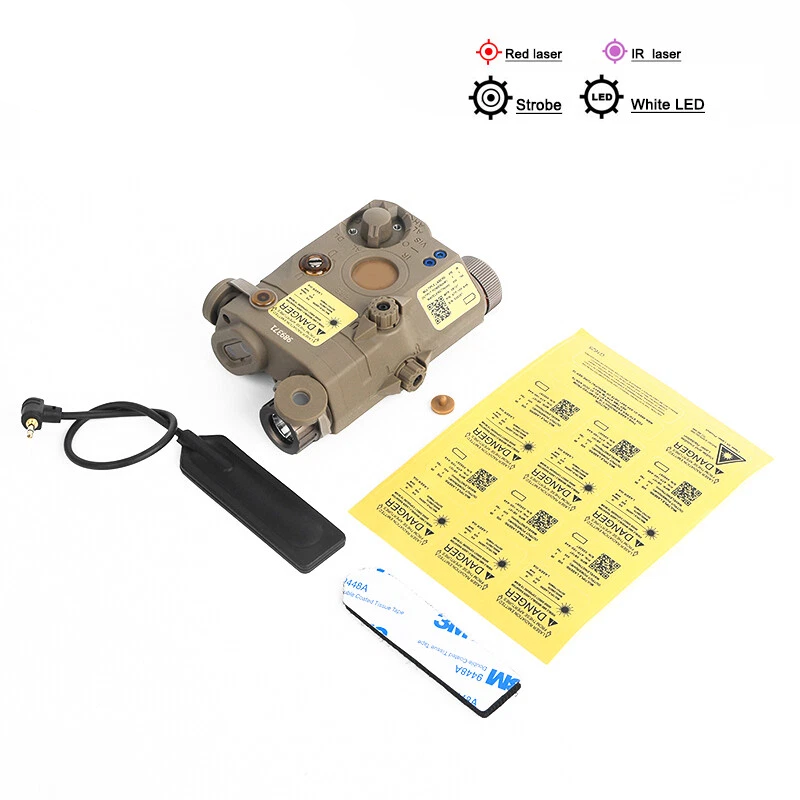 Red Dot Laser Infrared Tactical Flashlight