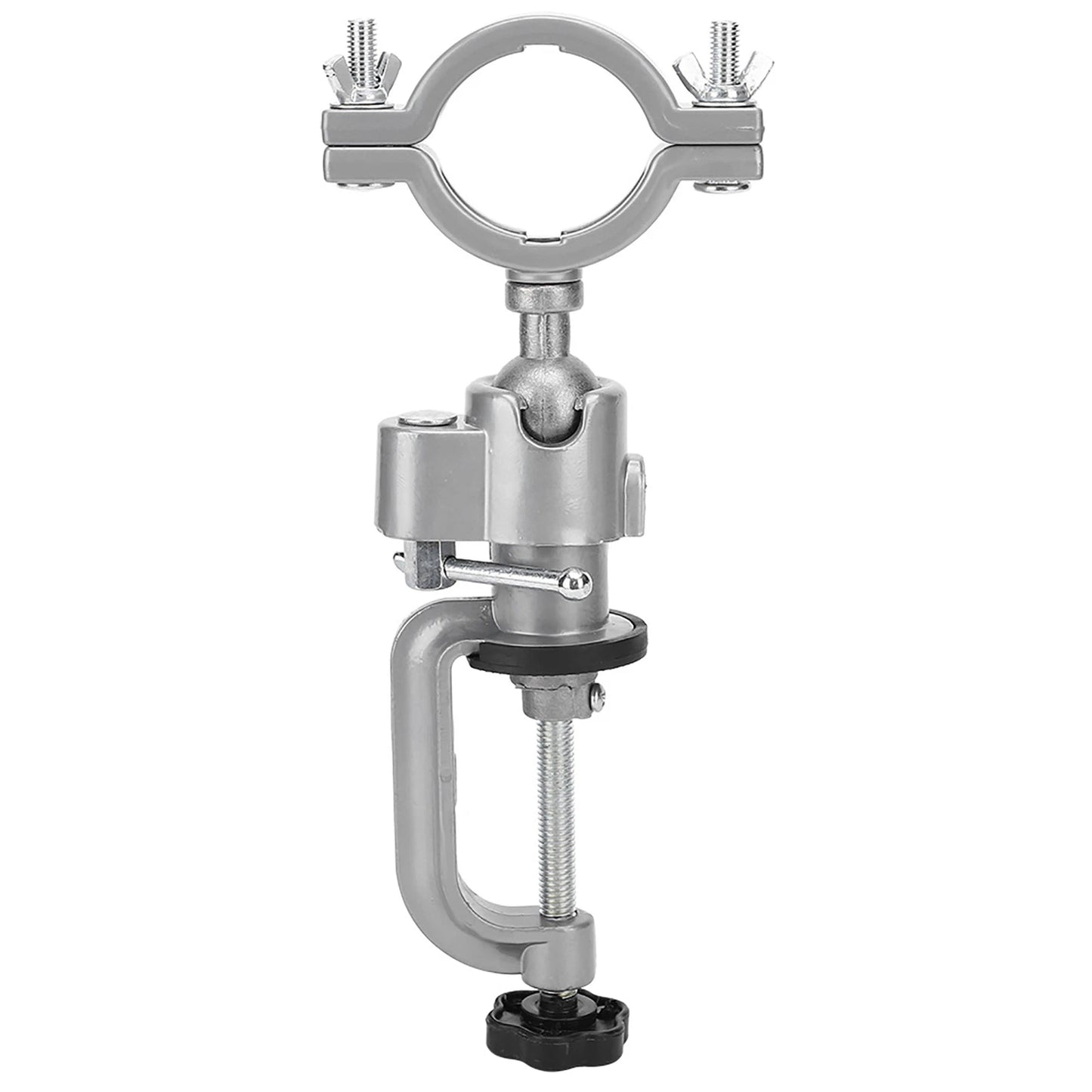 Universal Aluminum Alloy Electric Drill Stand – Sturdy Clamping for Precision Drilling