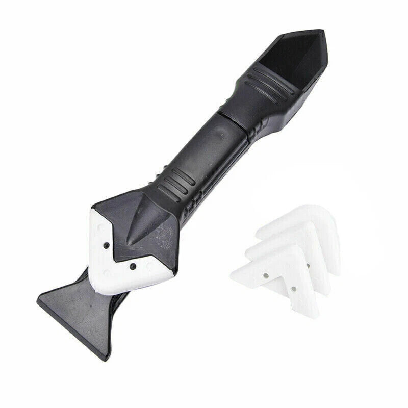 3-in-1 Silicone Sealant Remover Tool Kit – Scraper, Caulking Mould Remover & Silicone Trowel