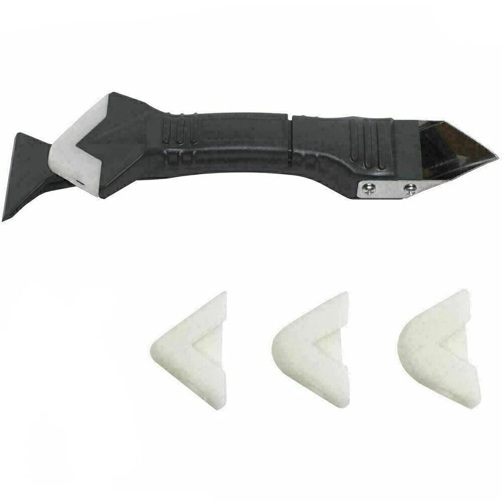 3-in-1 Silicone Sealant Remover Tool Kit – Scraper, Caulking Mould Remover & Silicone Trowel