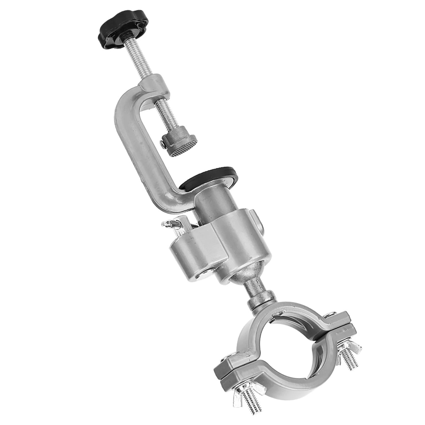 Universal Aluminum Alloy Electric Drill Stand – Sturdy Clamping for Precision Drilling