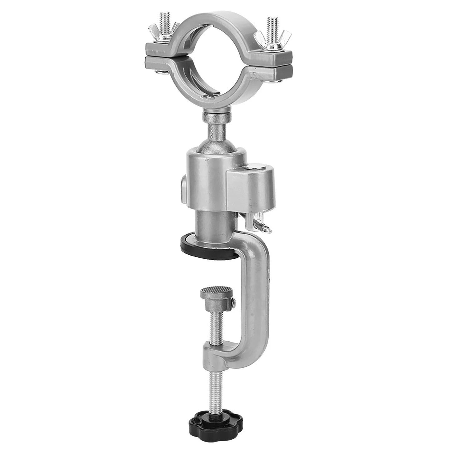 Universal Aluminum Alloy Electric Drill Stand – Sturdy Clamping for Precision Drilling