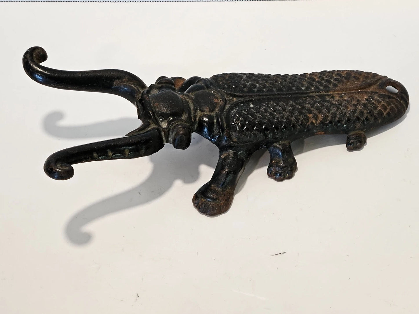 Vintage Cast Iron Beetle Scarab Boot Jack Boot Remover
