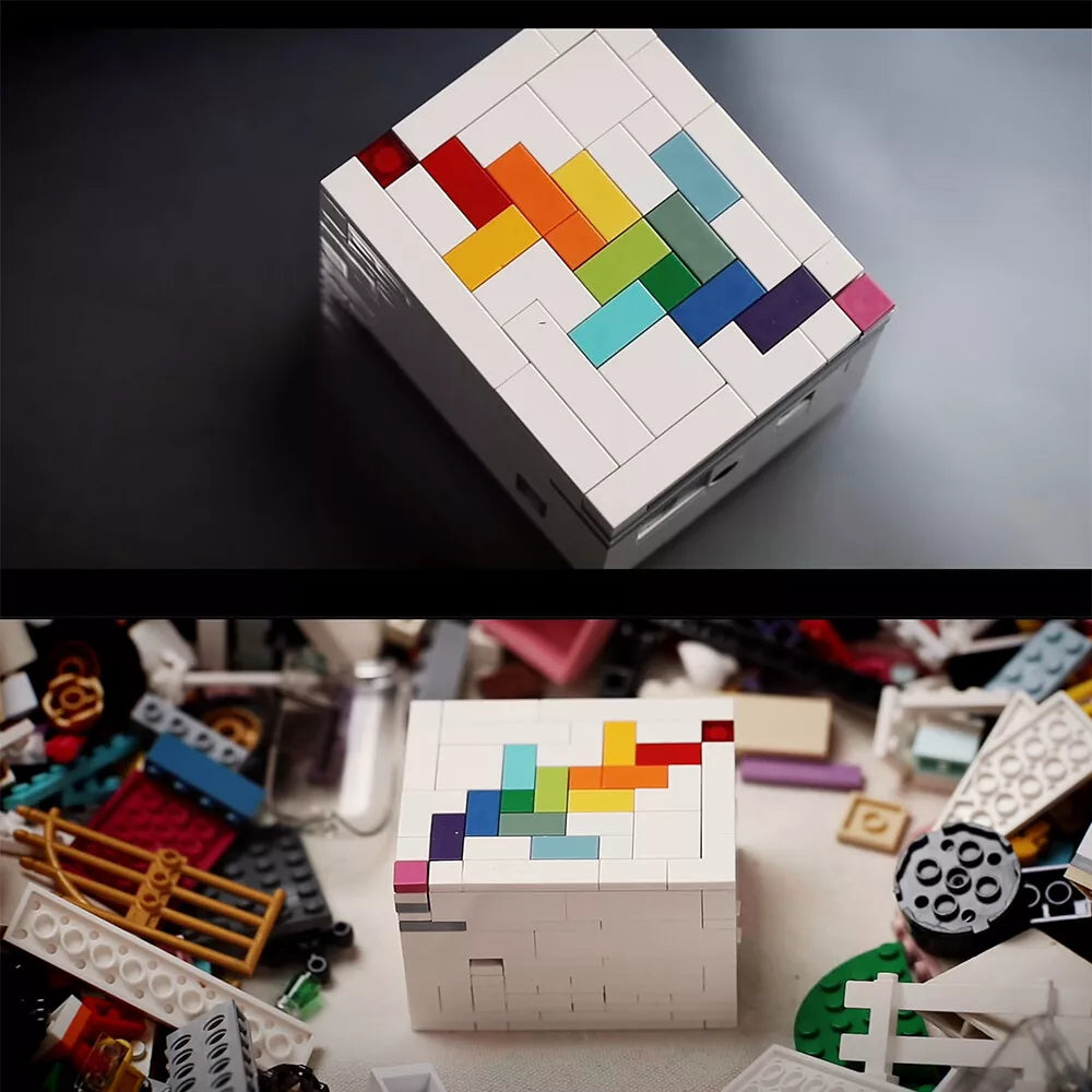 Rainbow Road Puzzle Box – 229 Parts Creative Building Kit (Level 6 Difficulty)