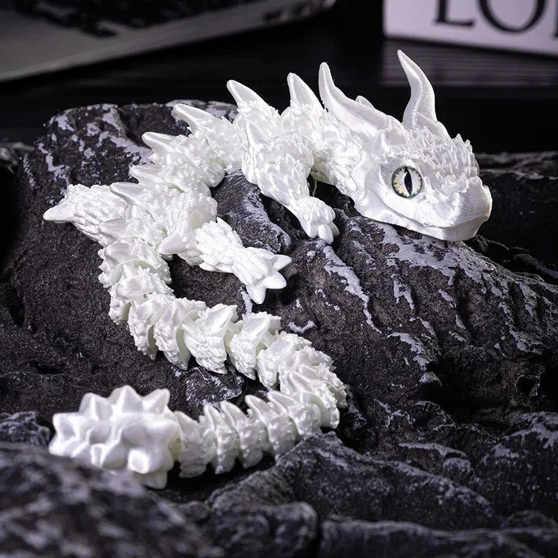 3D Printed Articulated Dragon Toy – Movable Fantasy Figure