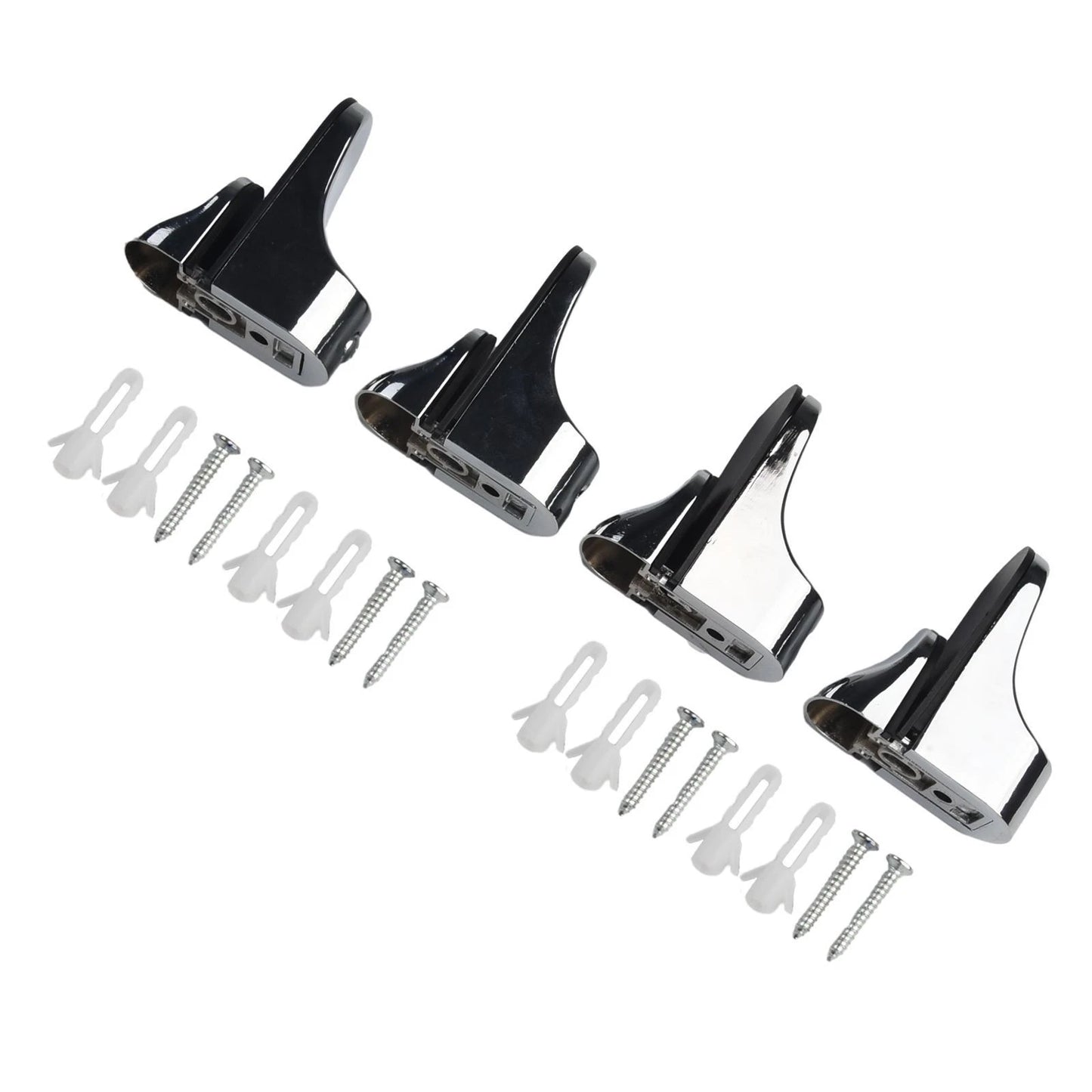 Adjustable Glass Clamp Bracket – F Clip for 3–20mm Shelves