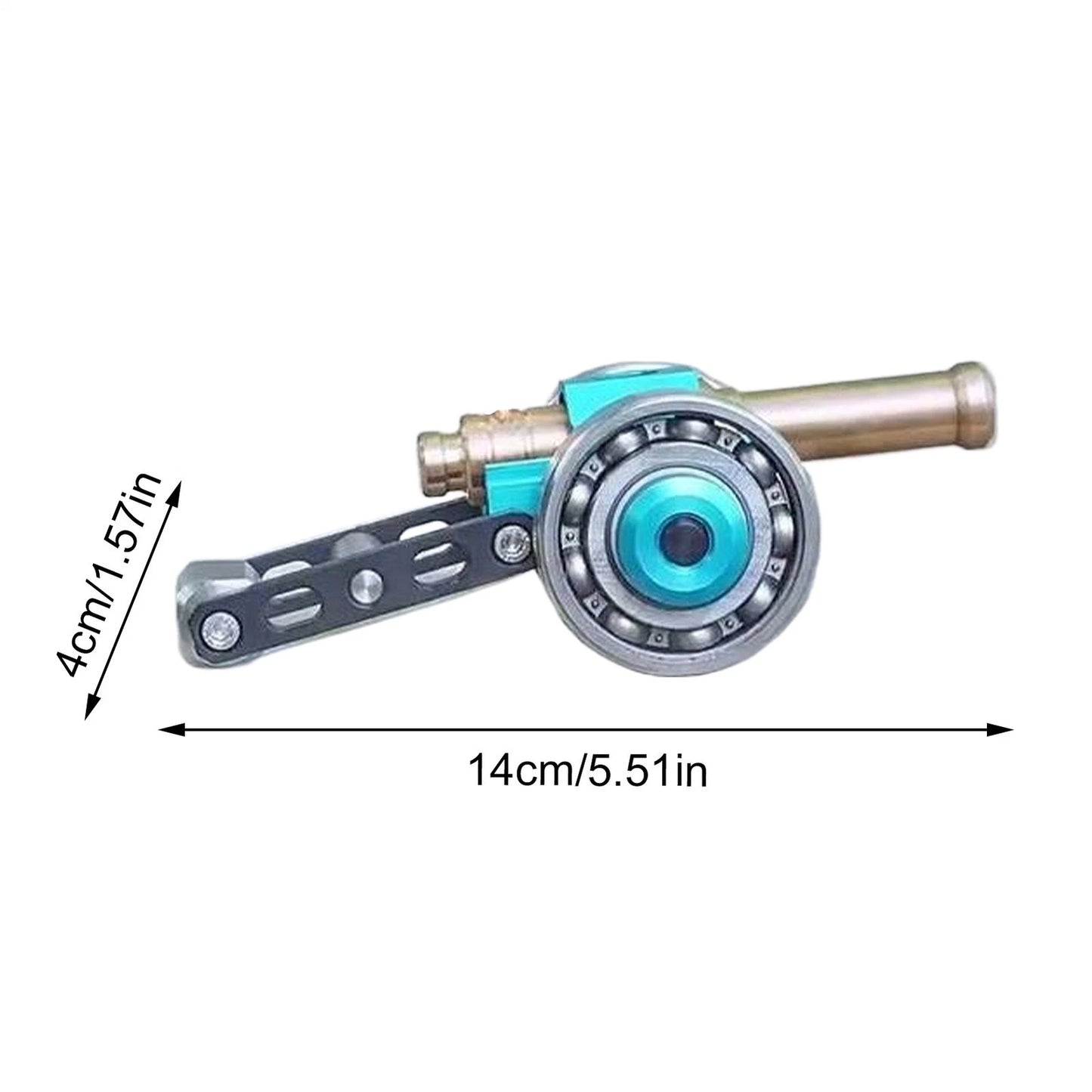 Miniature Cannon Collectible – Exquisite Handcrafted Metal Artwork