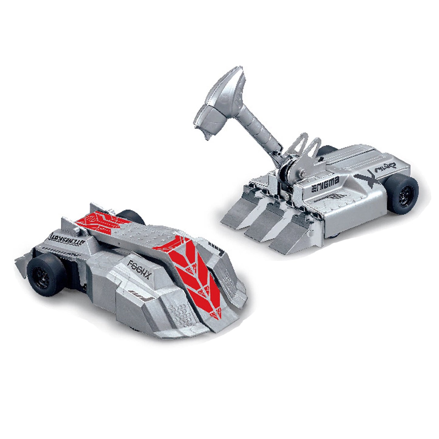 Dual Battle Armored RC Cars – 2.4G Remote Control Parent-Child Combat Set