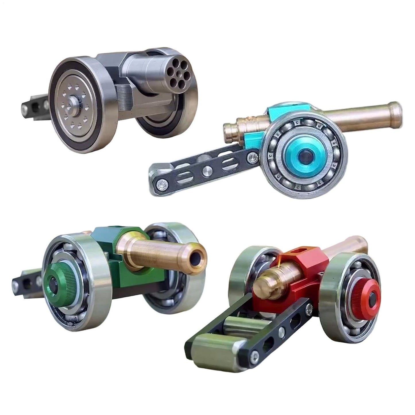 Miniature Cannon Collectible – Exquisite Handcrafted Metal Artwork