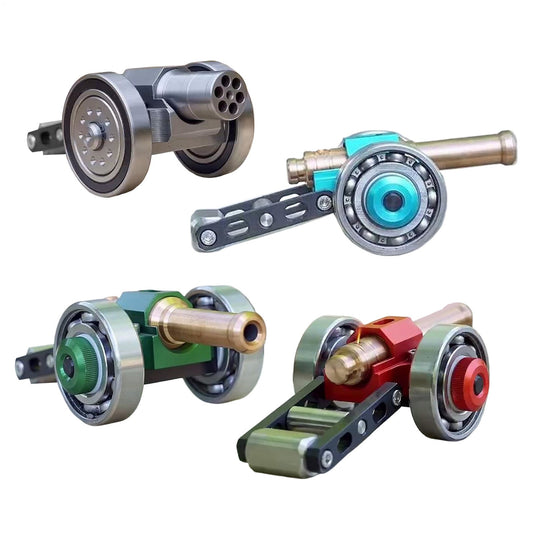 Miniature Cannon Collectible – Exquisite Handcrafted Metal Artwork