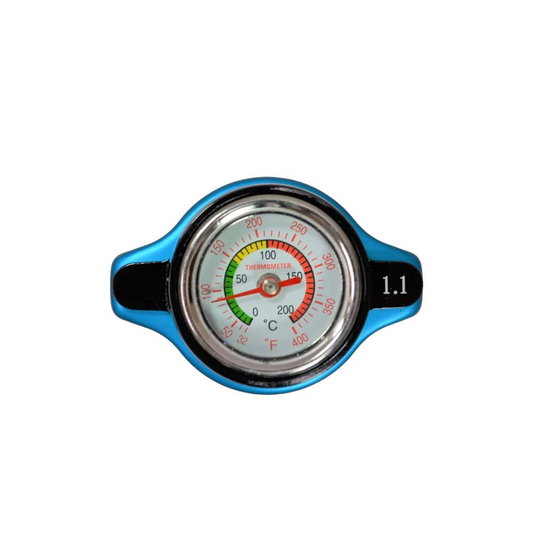 Thermostatic Radiator Cap with Thermometer – Leak-Proof Aluminum Alloy