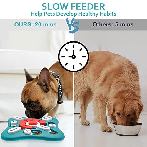 Dog Puzzle Toy – IQ Training & Slow Feeder