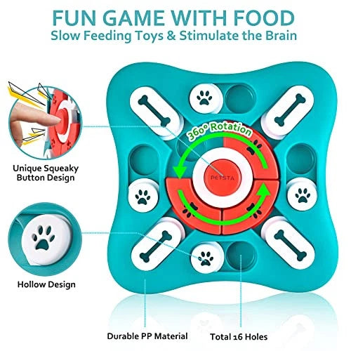 Dog Puzzle Toy – IQ Training & Slow Feeder