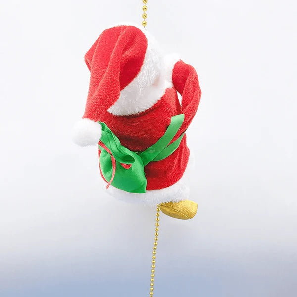 Musical Climbing Santa – Electric Christmas Decoration with Music & Movement