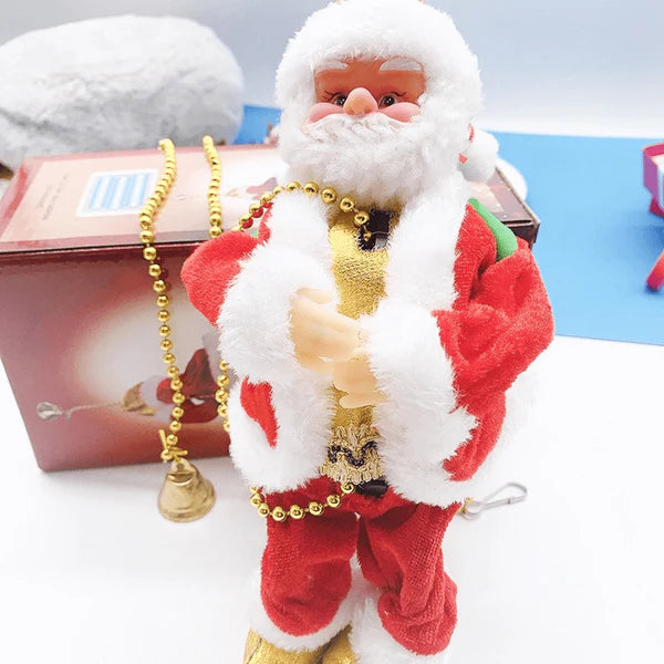 Musical Climbing Santa – Electric Christmas Decoration with Music & Movement