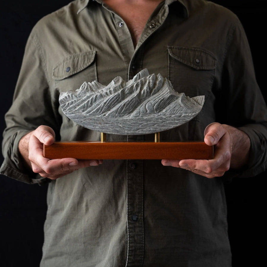 Grand Teton Sculpture (Snake River Overlook)