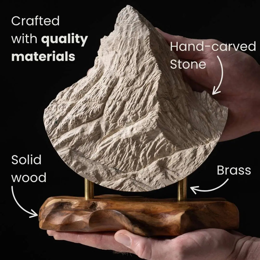 Grand Teton Sculpture (Snake River Overlook)