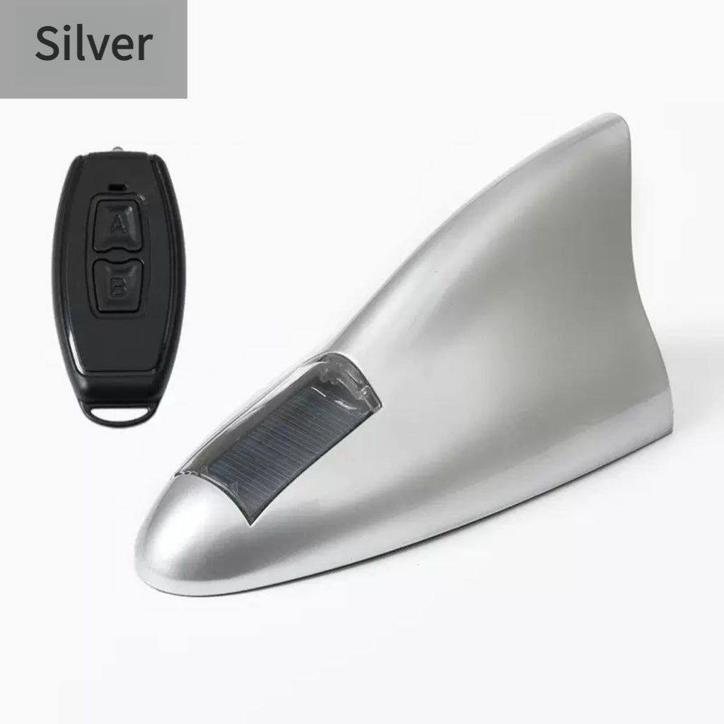 Solar Shark Fin Warning Light – Smart LED Safety Signal for Vehicles