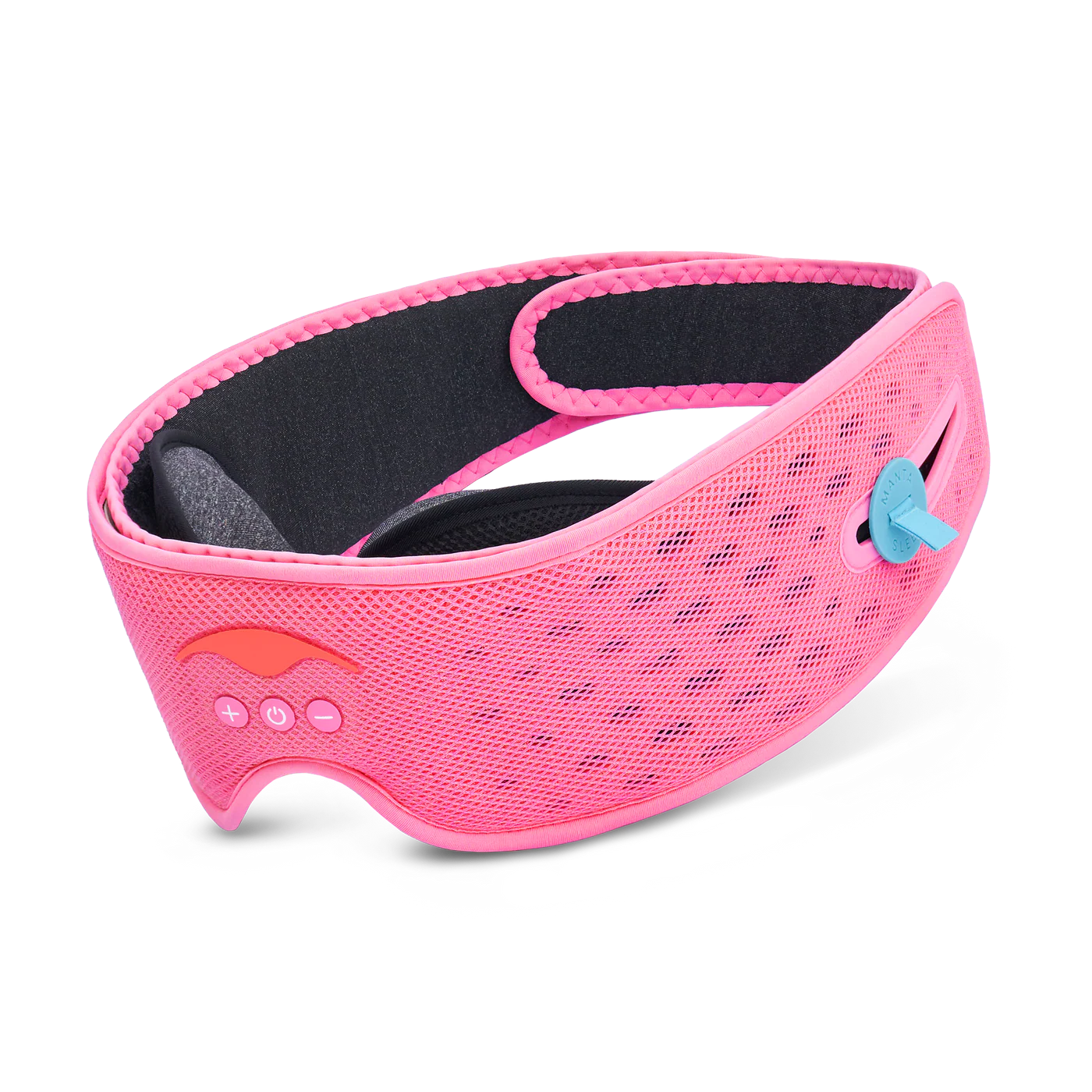 Bluetooth Sleep Mask – 100% Blackout & Side-Sleeper Friendly