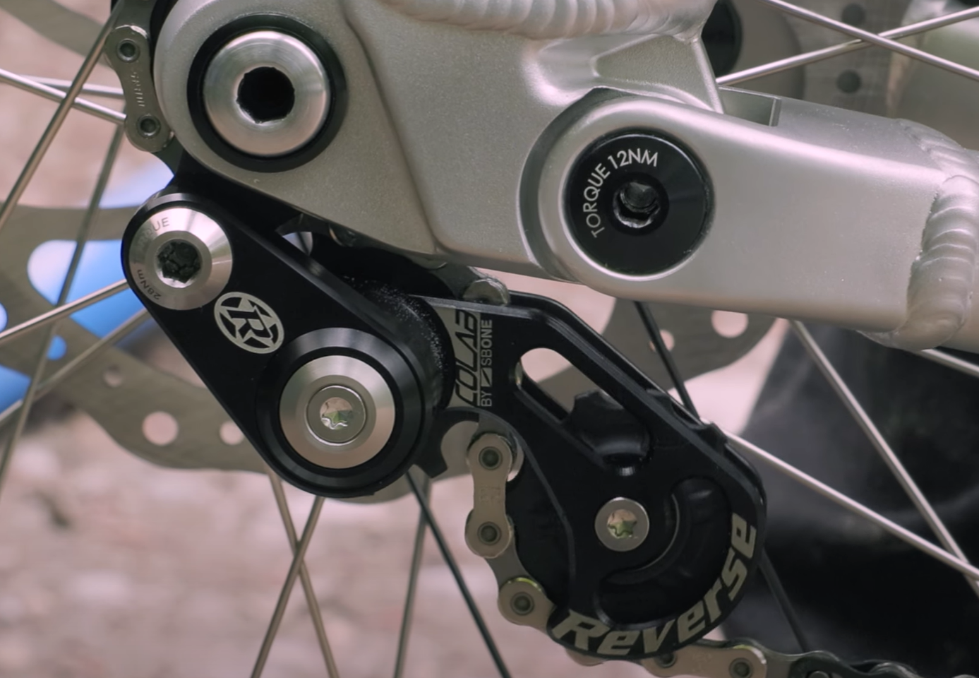 Single Speed Chain Tensioner – For Free Riding & Downhill MTB