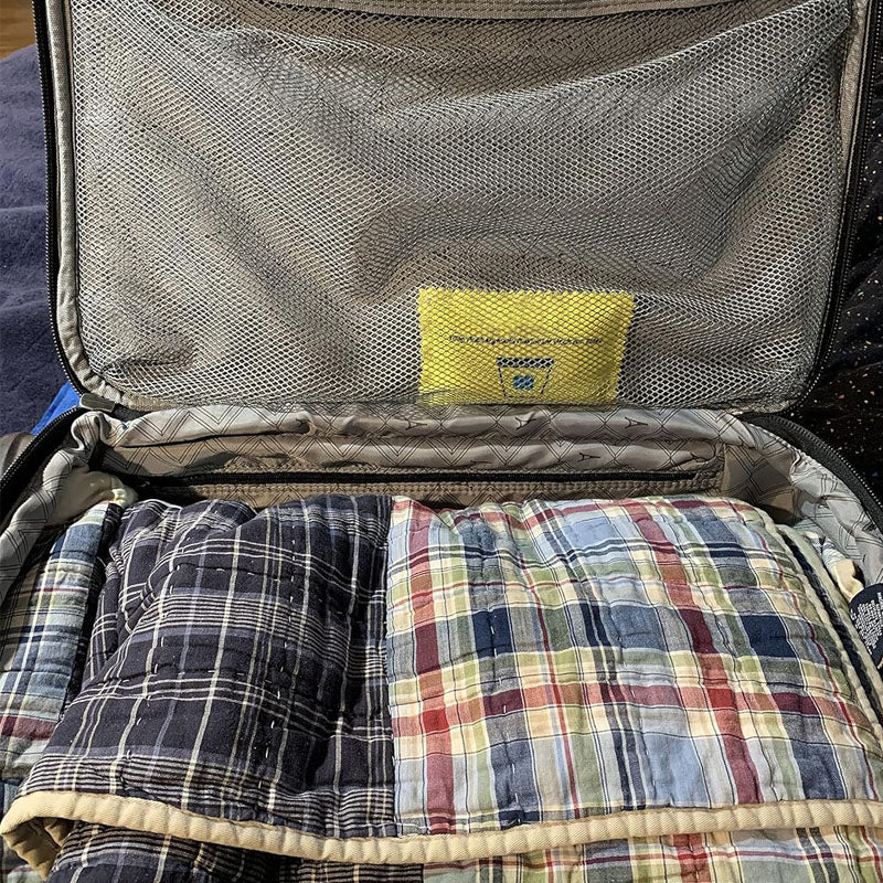 100g Rechargeable Desiccant Bag – Moisture Absorbing Pouch | Silica Gel Dehumidifier for Storage Boxes, Luggage & More