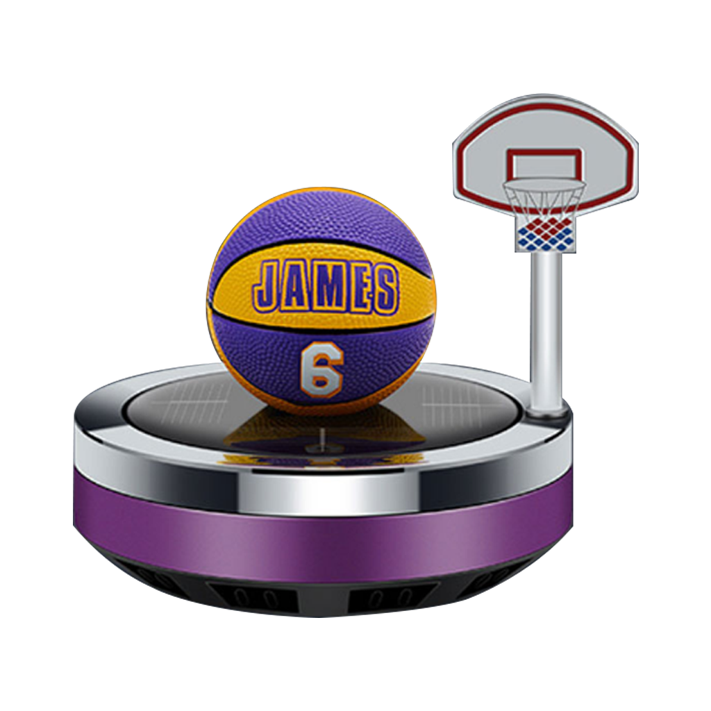 Purificateur d’air rotatif solaire en forme de Basketball pour voiture