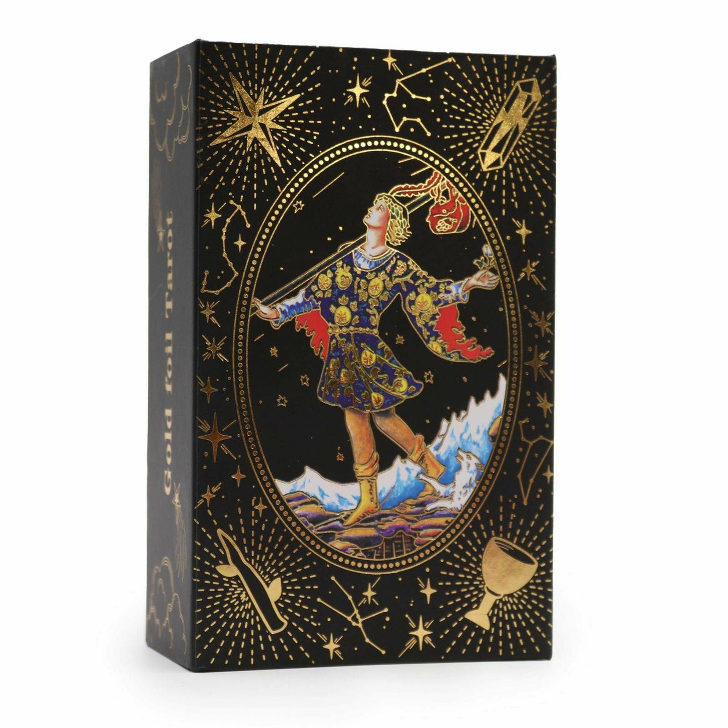 Tarot Cards with Gold Foil & Gift Box – Unlock Mystical Wisdom