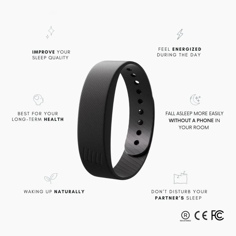 Smart Wake-Up Wristband Alarm – No More Oversleeping | Comfortable & Reliable Wake-Up Solution