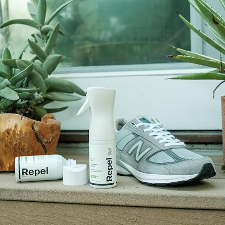 Waterproof Shoe Protector Spray – PFAS-Free, Non-Aerosol, Water-Based Stain & Liquid Repellent