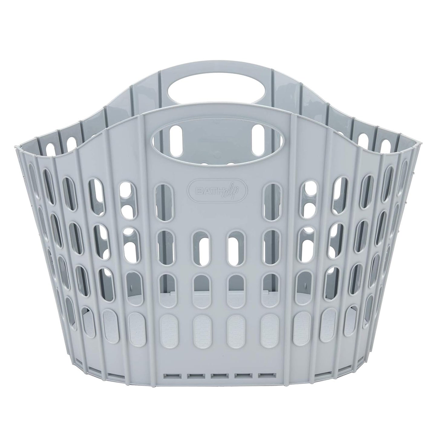 Foldable Laundry Basket 38L / 10 Gallons – Ventilated Plastic Hamper | Compact Clothes Bin