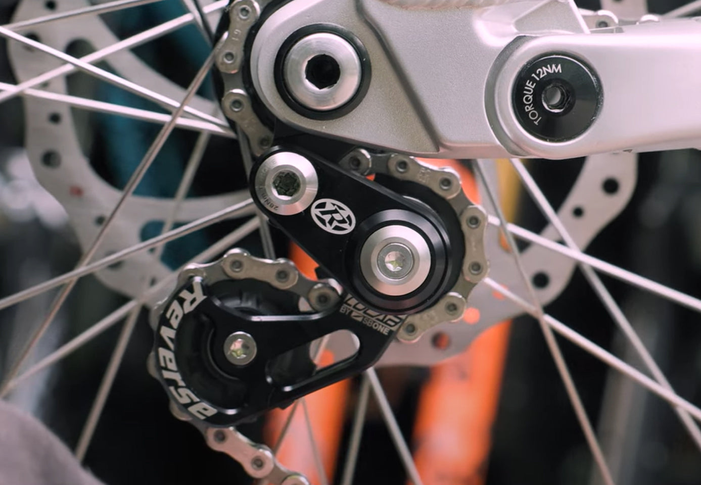 Single Speed Chain Tensioner – For Free Riding & Downhill MTB