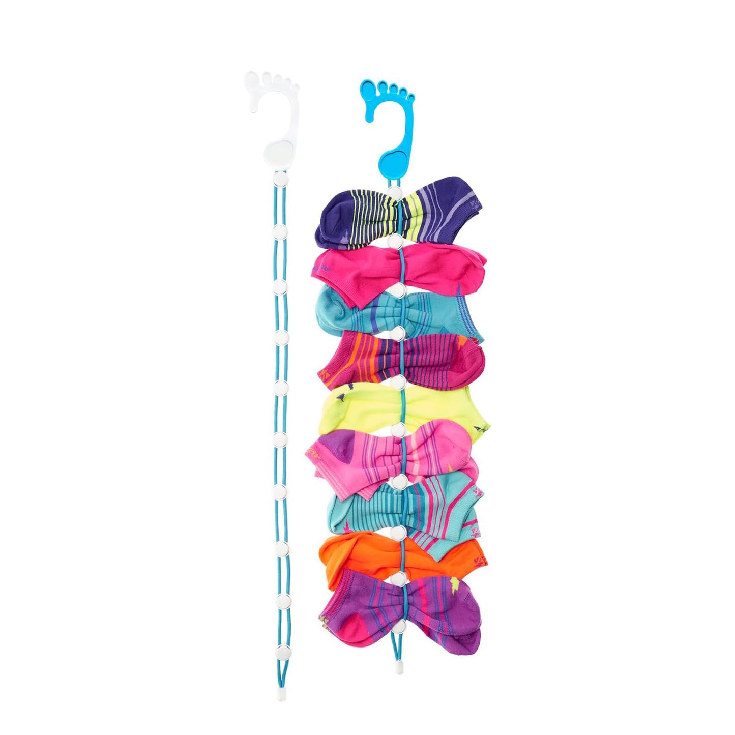 Socks Laundry Organizer – 2 Pack Sock Holder for Washing, Drying & Storage