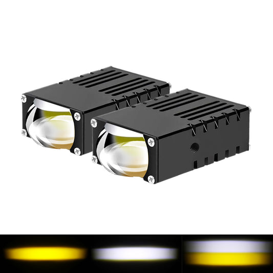 Ultra-Thin Dual-Beam Projection Lens Grille Light – For Vehicles